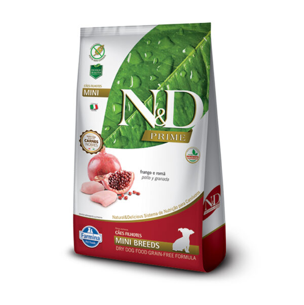 N&D Prime Puppy Mini Breeds Pollo Granada 10.1 Kg
