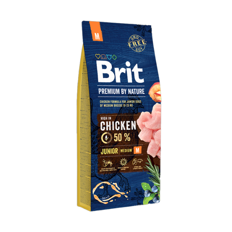 Brit Premium By Nature Junior Medium 15 Kg 1 Brit Premium By Nature Junior Medium 15 Kg